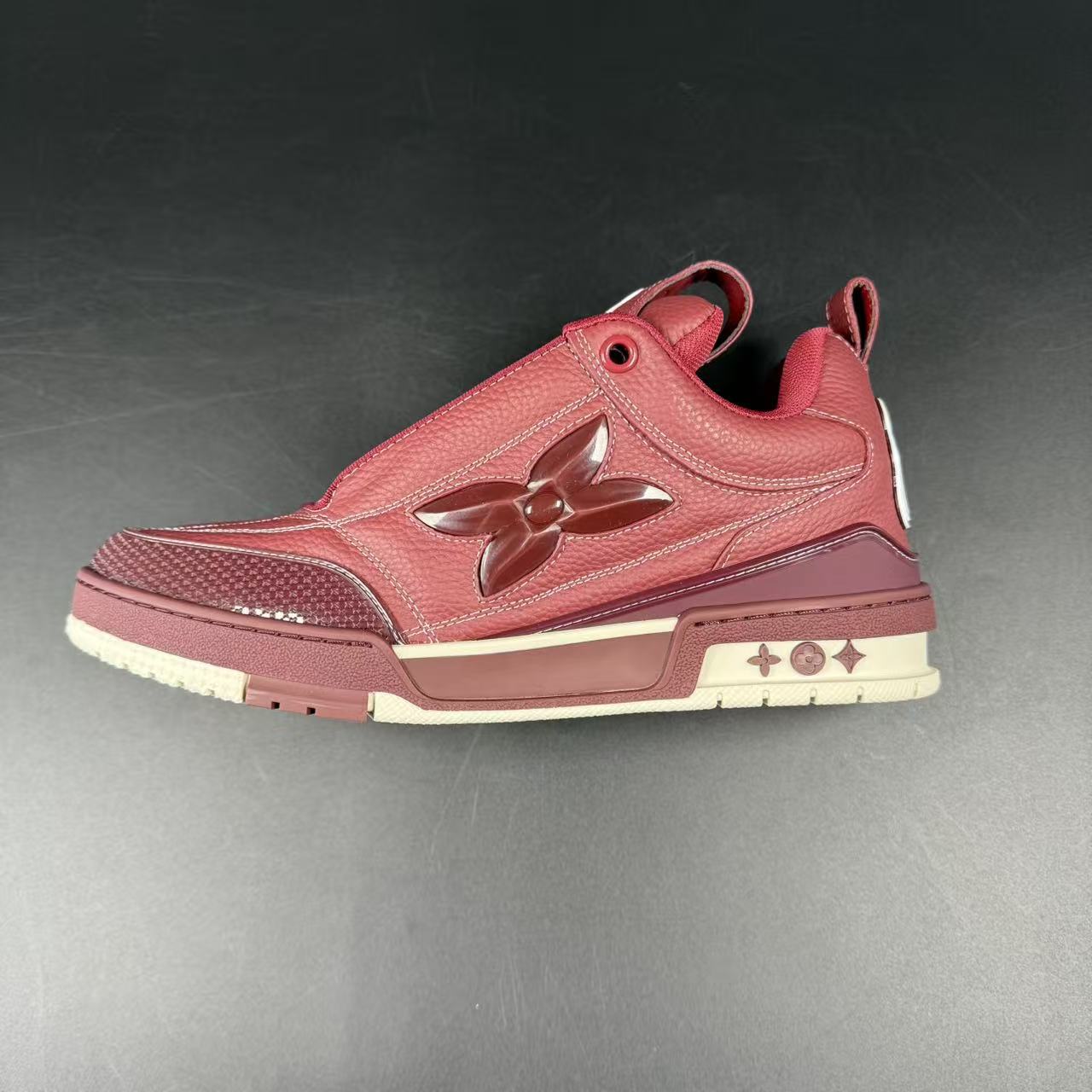 Skate Sneaker Bordeaux Red