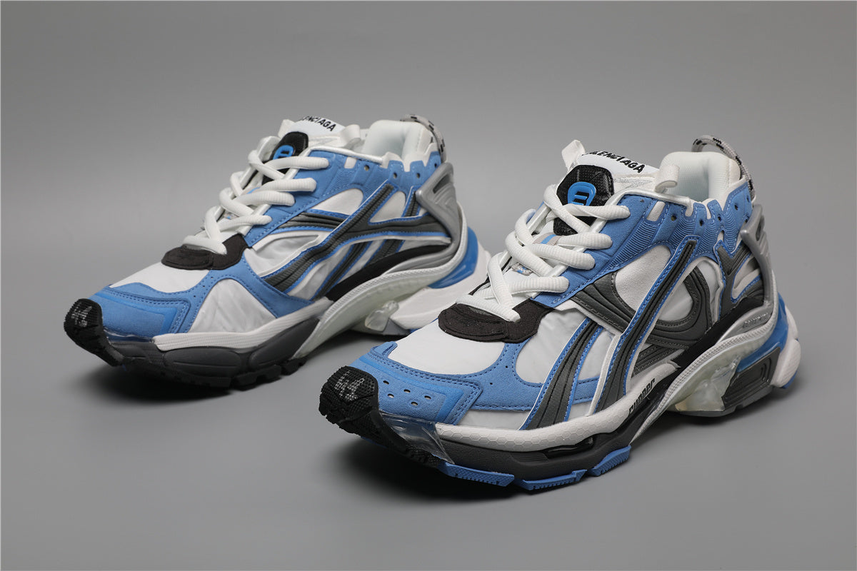 Balenciaga Runner Sneakers Blue White Grey – Uomo Donna | Taglie 35–46