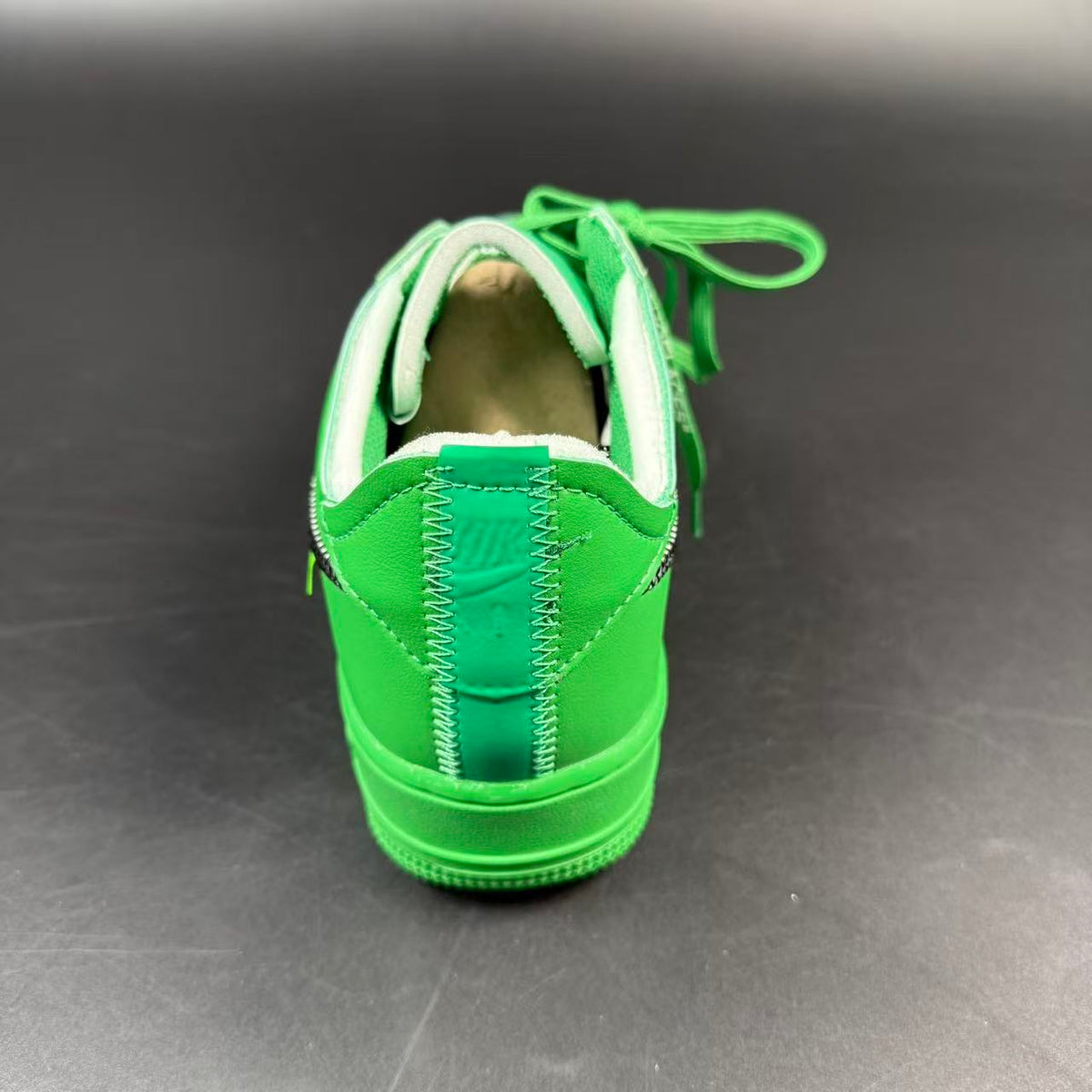 AF1 OFF-W. LIGHT GREEN SPARK