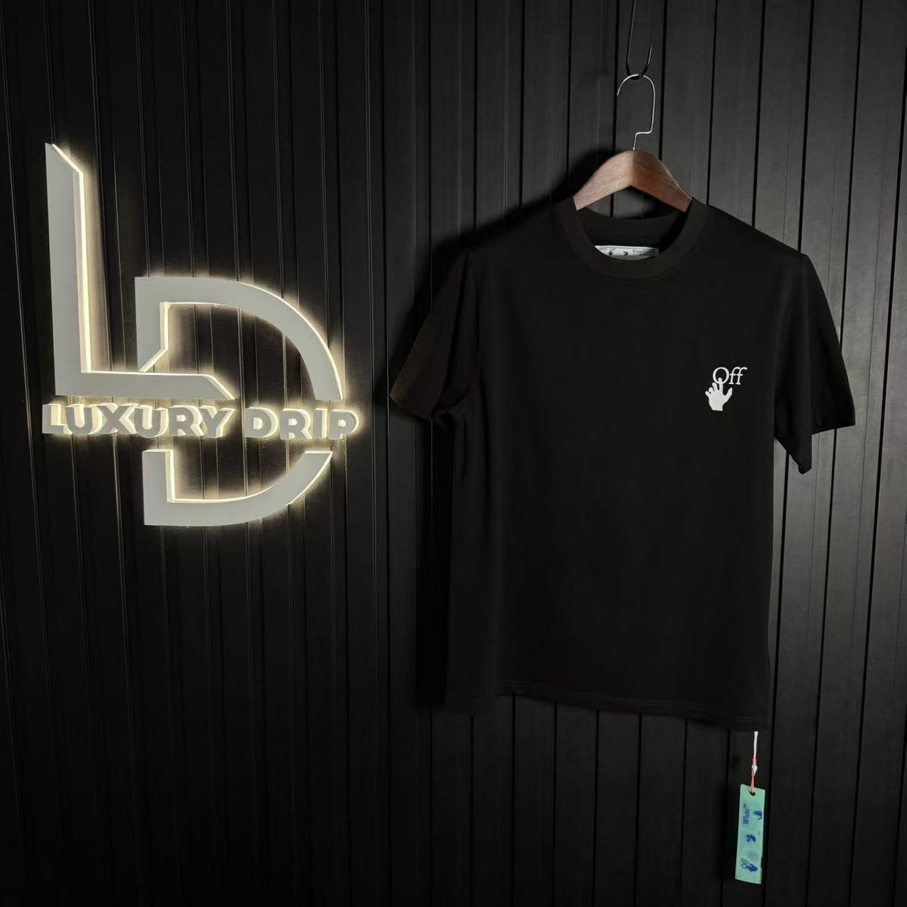 T-SHIRT OFF – NERO/BIANCO 3