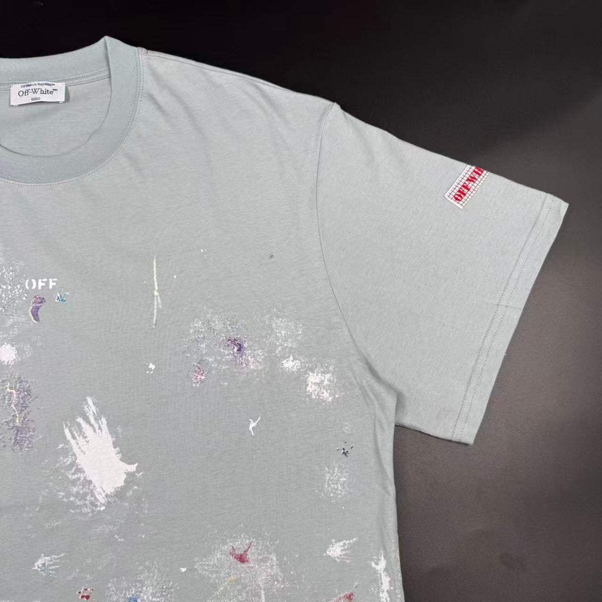 T-SHIRT OFF-W.
