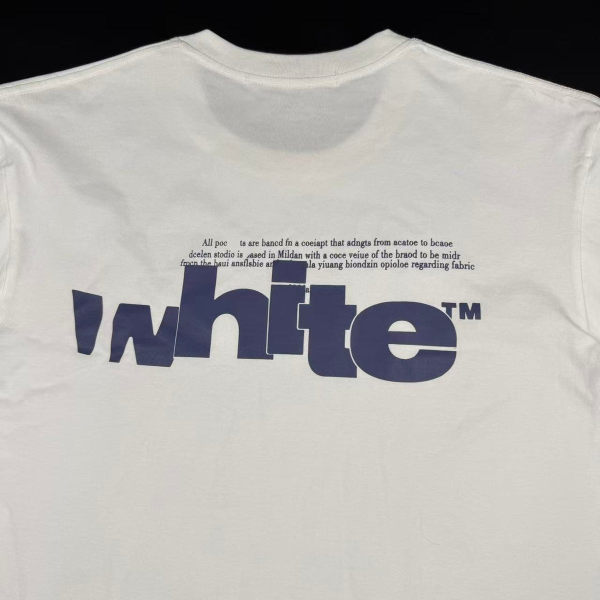 T-SHIRT OFF-W.