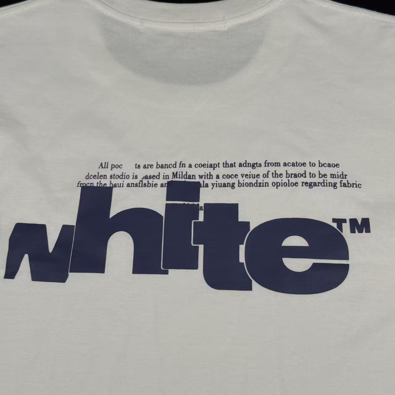 T-SHIRT OFF-W.