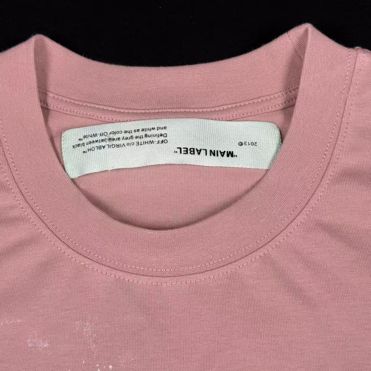 T-SHIRT OFF-W.