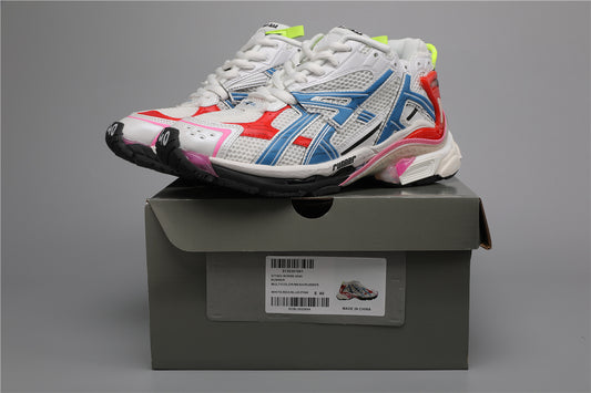 Balenciaga Runner Sneakers White Multicolor Neon – Uomo Donna | Taglie 35–46