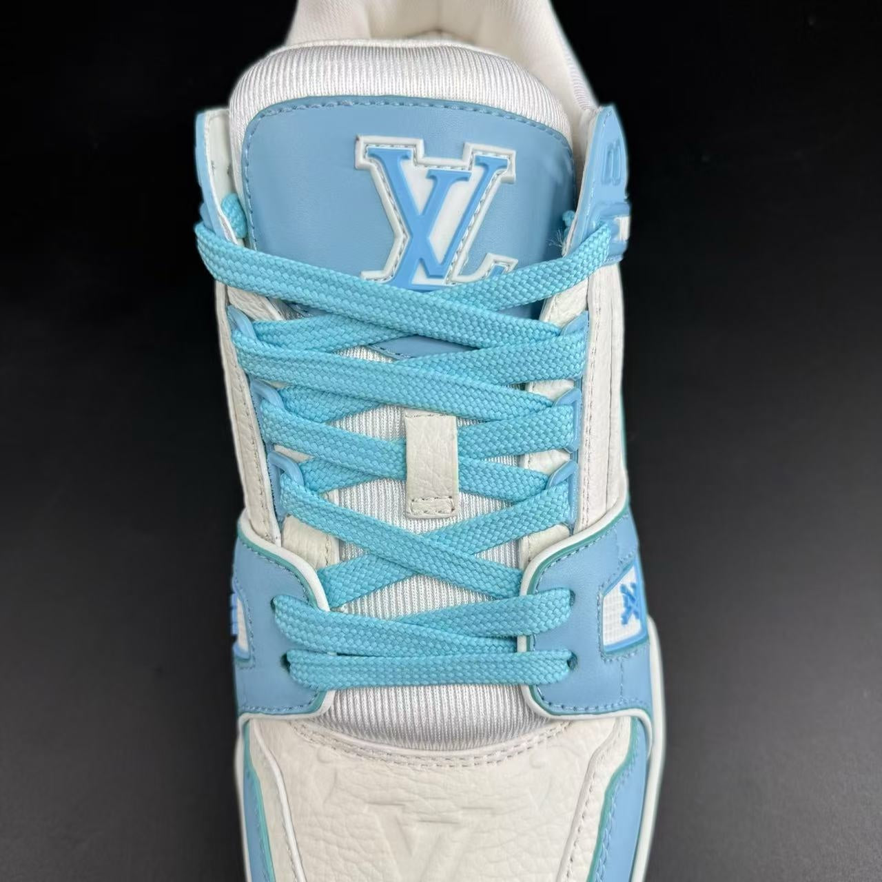 Trainer Low White Sky Blue