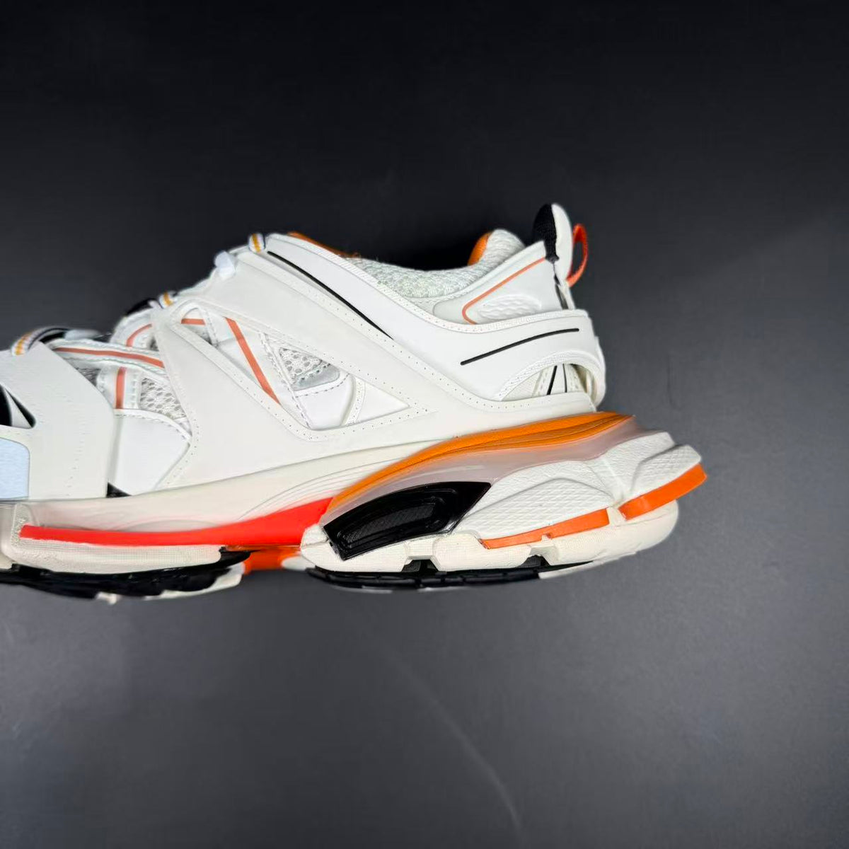 track white orange