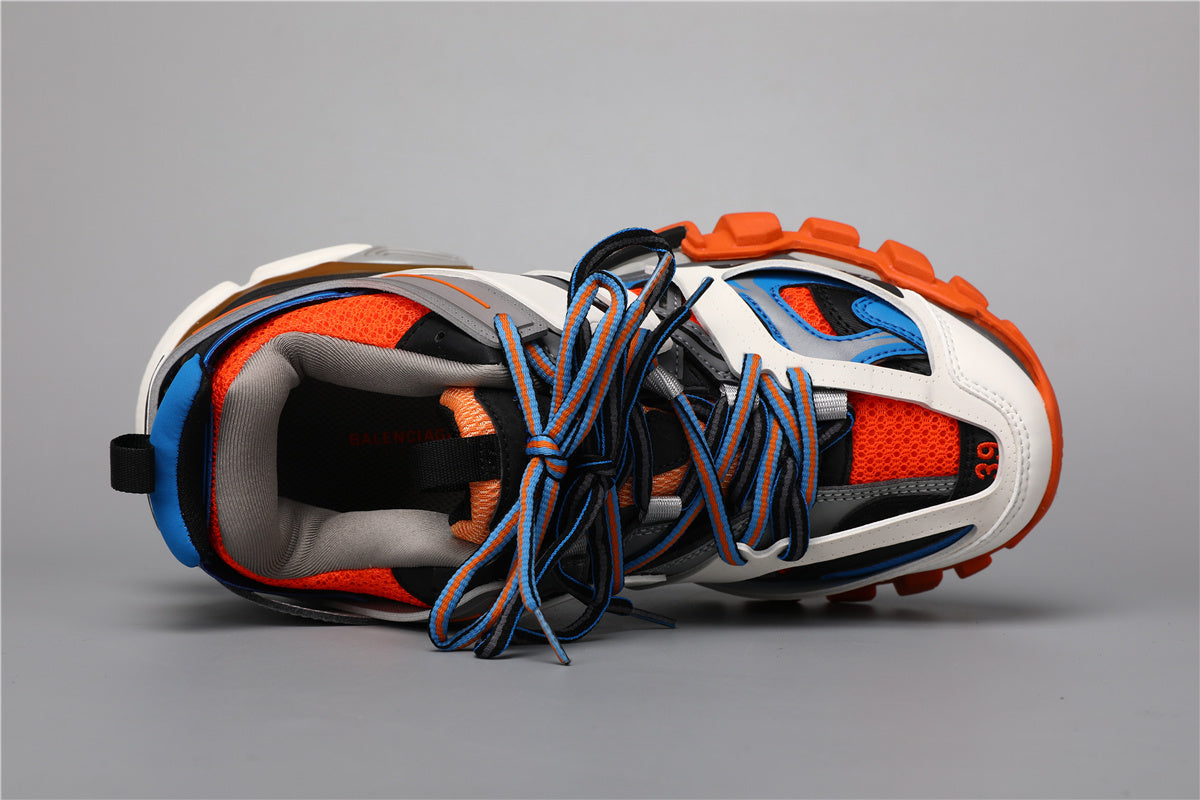 Balenciaga Track Sneakers White Orange Blue – Uomo Donna | Taglie 35–45