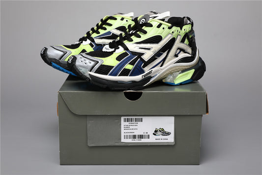 Balenciaga Runner Sneakers Black Green – Uomo Donna | Taglie 35–45
