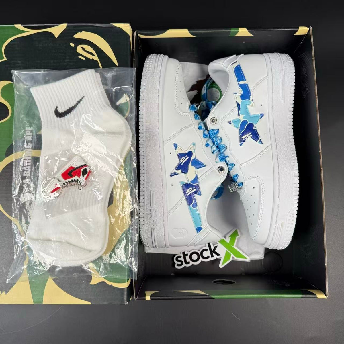 BAPE – CAMO BLUE
