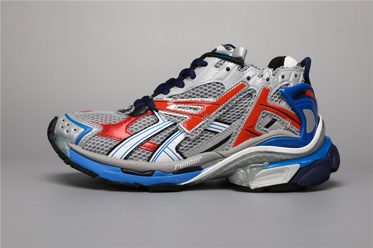 Balenciaga Runner Sneakers Blue Red Grey – Uomo Donna | Taglie 35–45