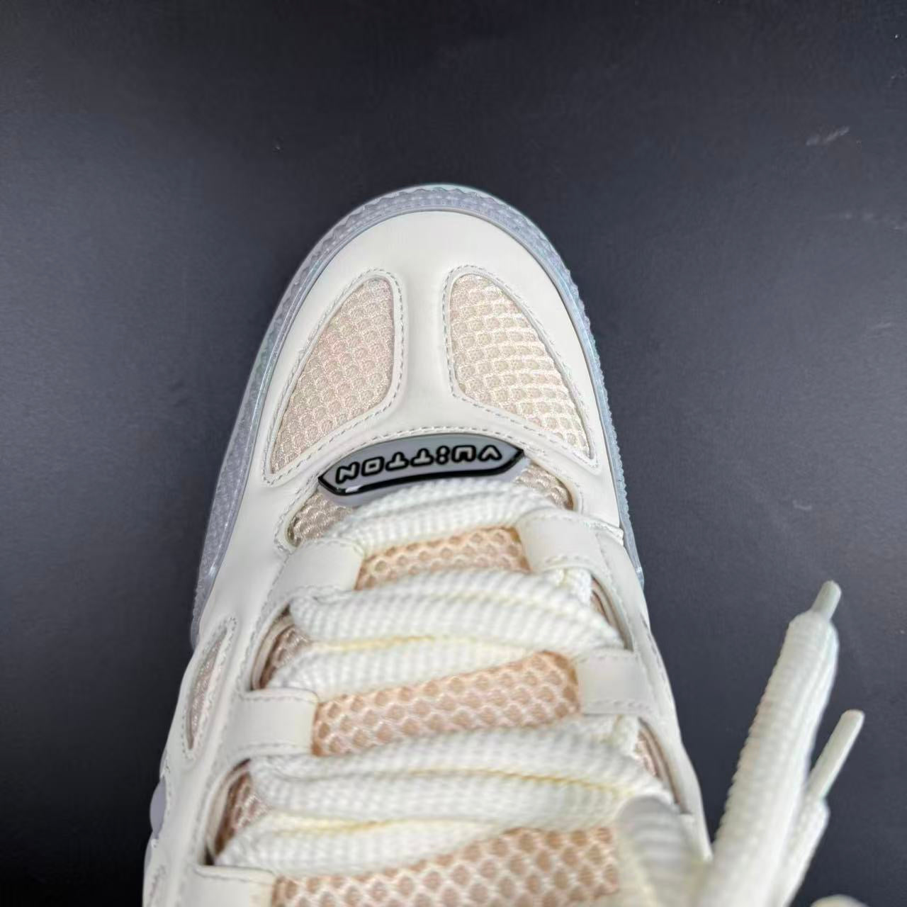 Skate Sneaker Grey-White