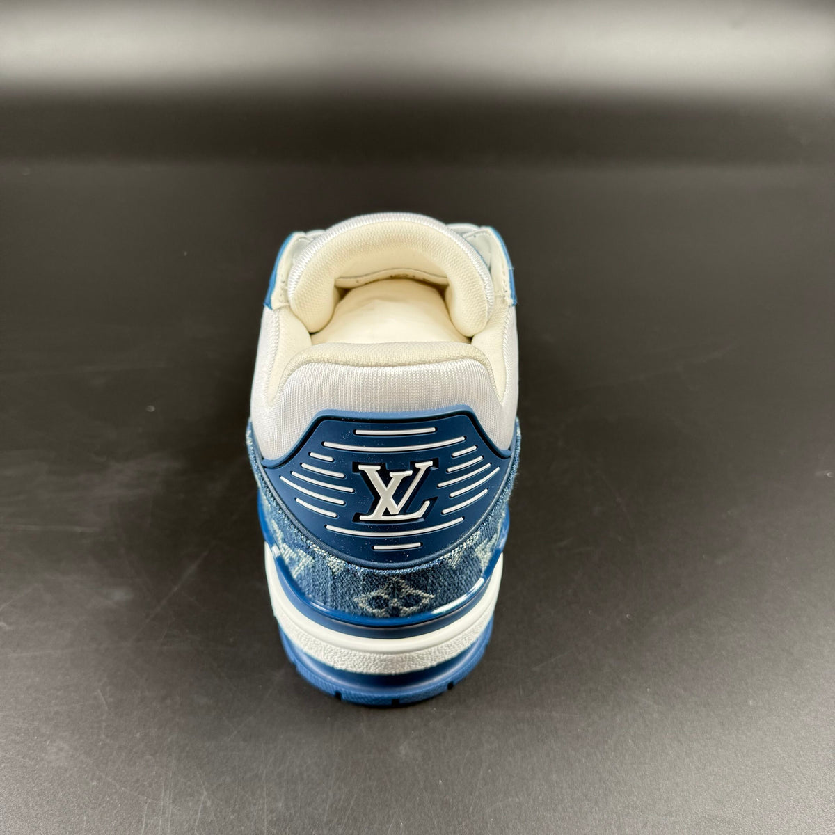 Trainer Monogram Denim White Blue