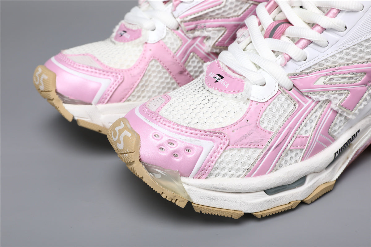 Balenciaga Runner Sneakers White Pink Beige – Donna Uomo | Taglie 35–41