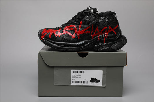 Balenciaga Runner Sneakers Black Graffiti Red – Uomo Donna | Taglie 35–45