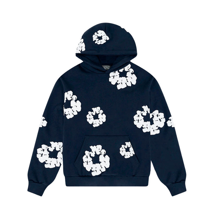 DENIM TEARS – Hoodie Dark Blue
