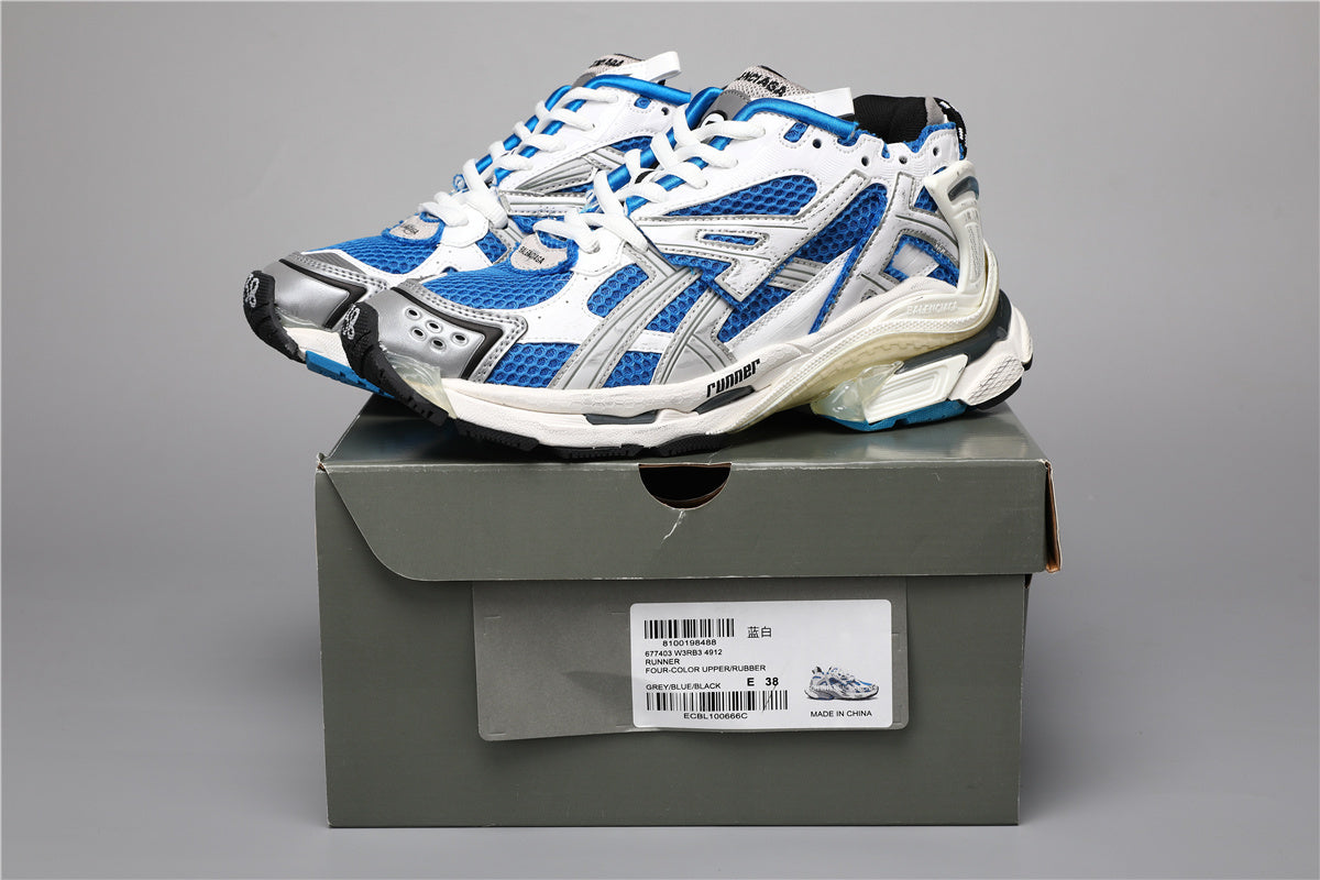 Balenciaga Track Sneakers White Blue – Uomo Donna | Taglie 35–45