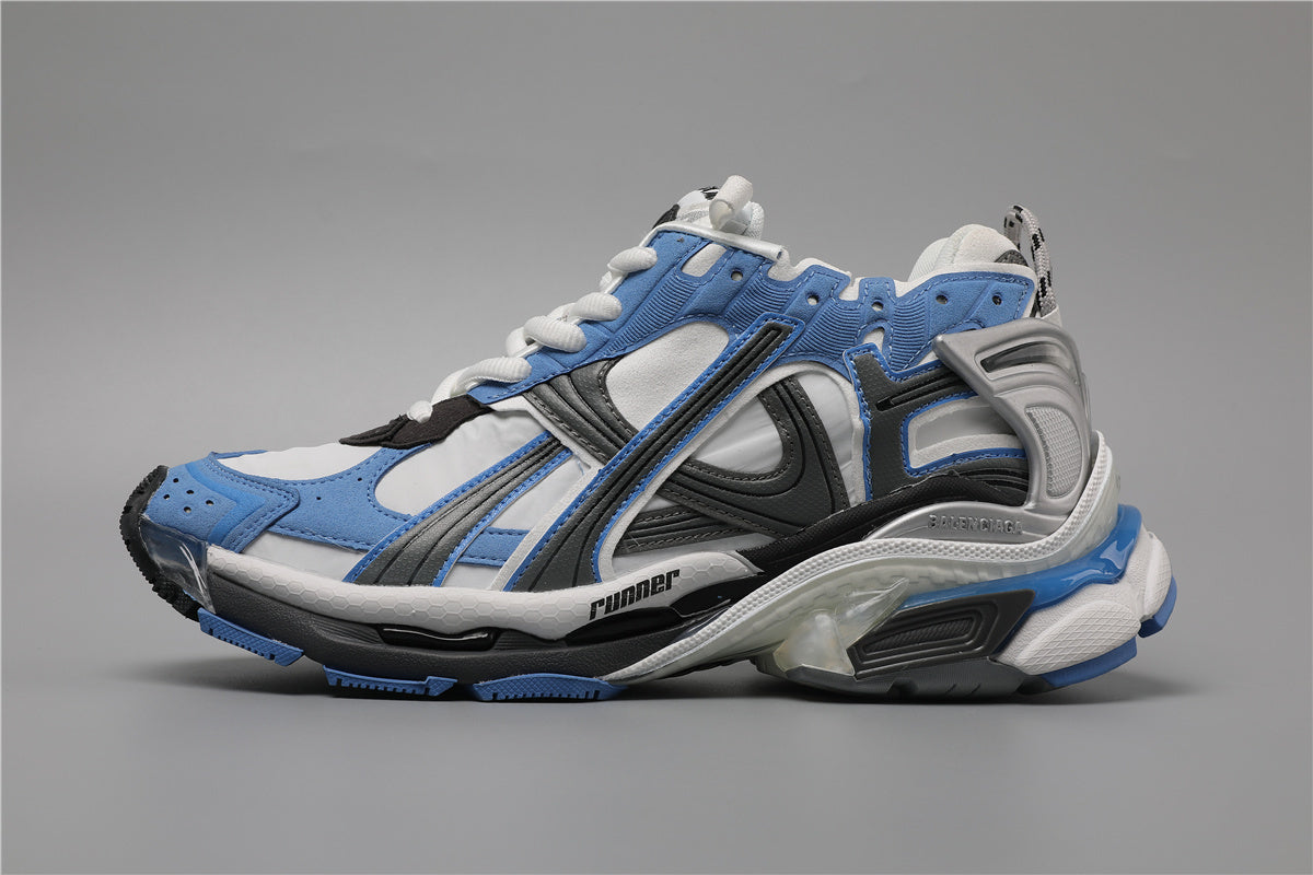 Balenciaga Runner Sneakers Blue White Grey – Uomo Donna | Taglie 35–46