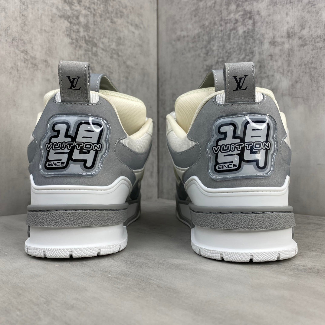 Louis Vuitton Skate Grey Cream — Premium Edition