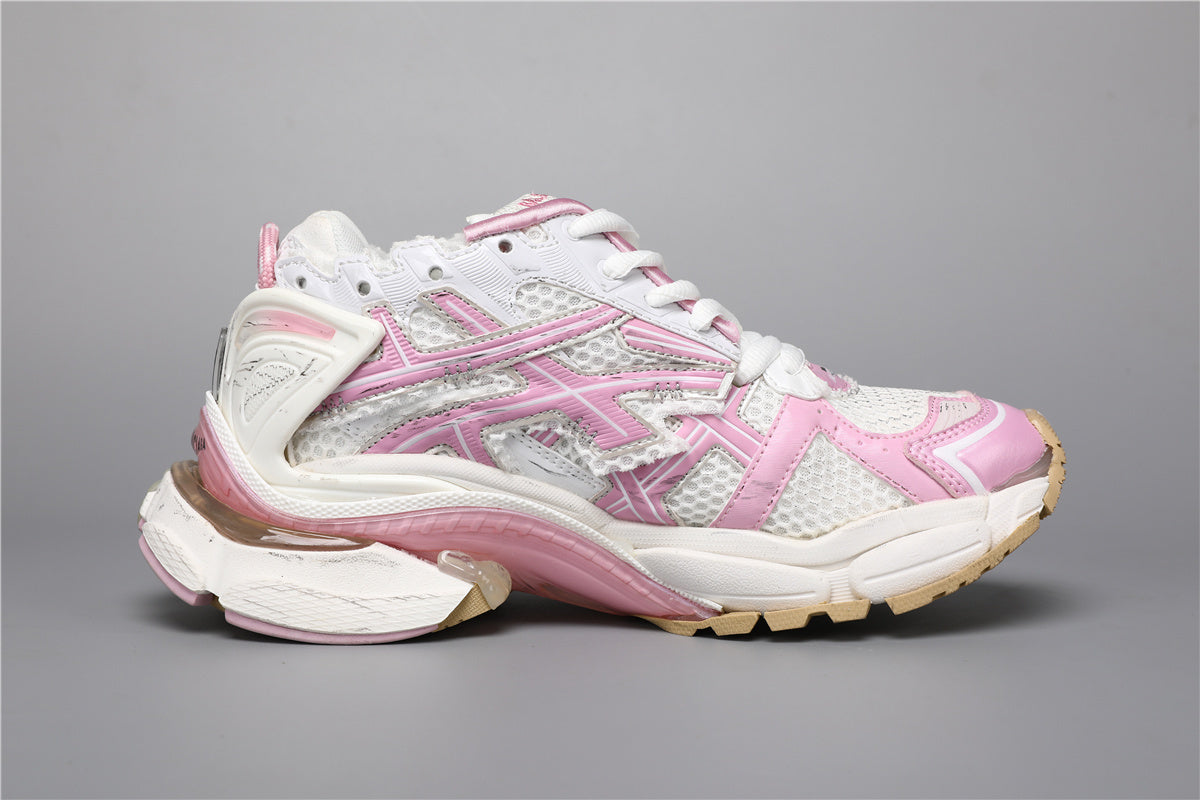 Balenciaga Runner Sneakers White Pink Beige – Donna Uomo | Taglie 35–41