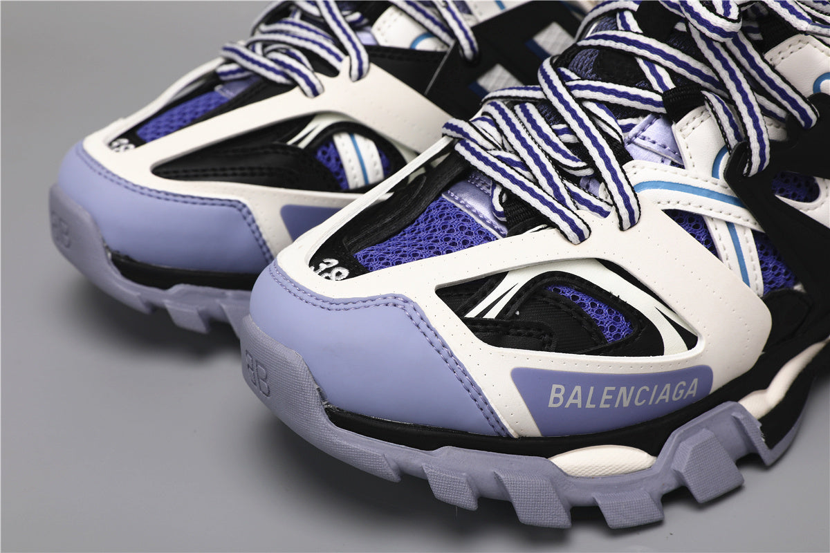 Balenciaga Track Sneakers White Black Purple – Uomo Donna | Taglie 35–45