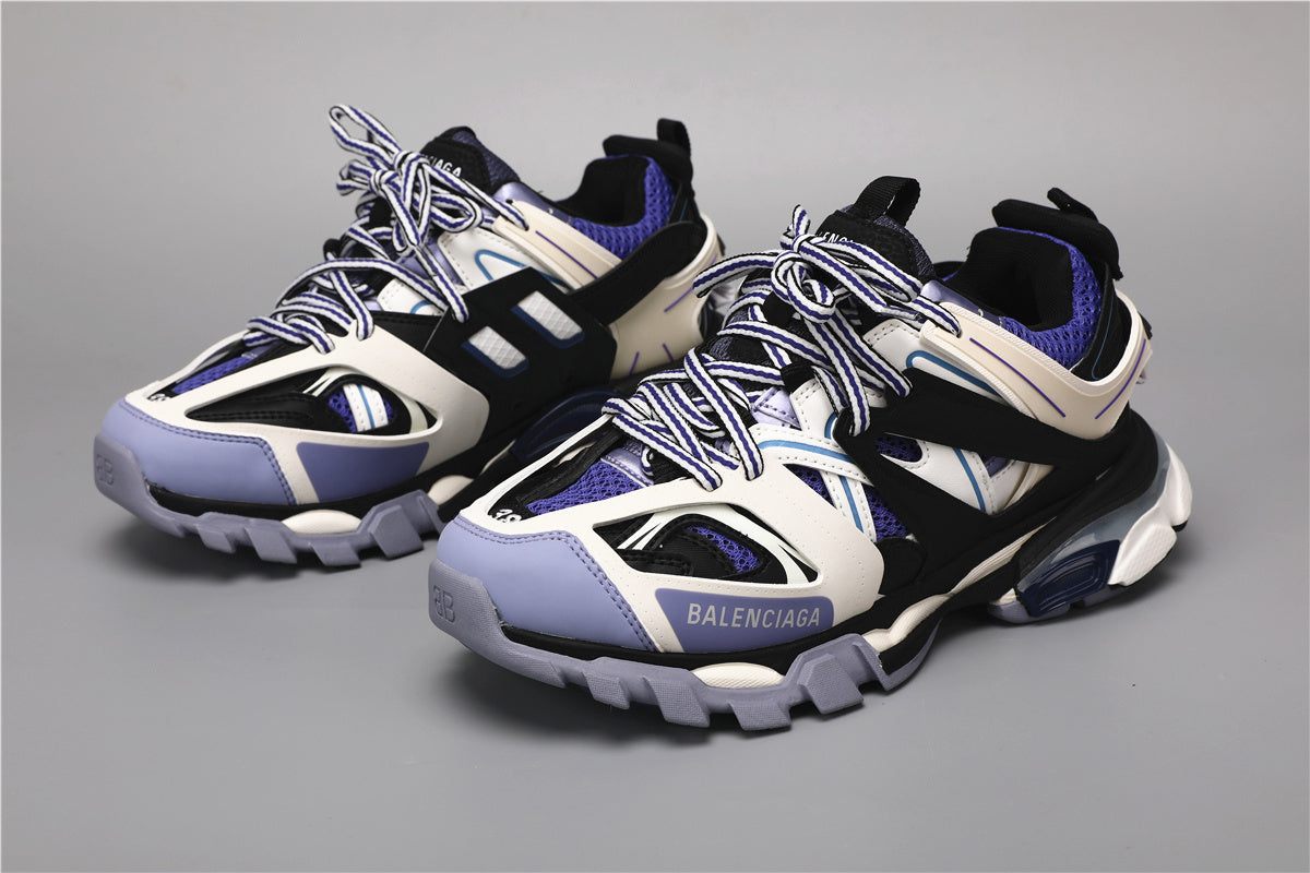 Balenciaga Track Sneakers White Black Purple – Uomo Donna | Taglie 35–45