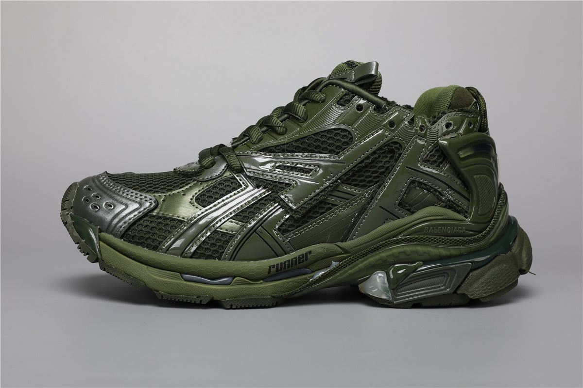 Balenciaga Runner Sneakers Green Military – Uomo Donna | Taglie 35–45