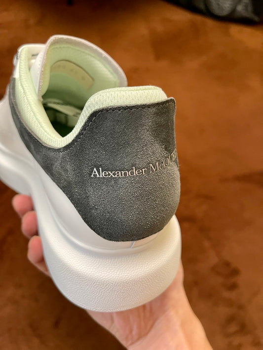 Alexander McQueen Oversized White Grey — Classic Edition)