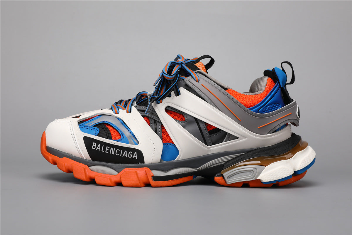 Balenciaga Track Sneakers White Orange Blue – Uomo Donna | Taglie 35–45
