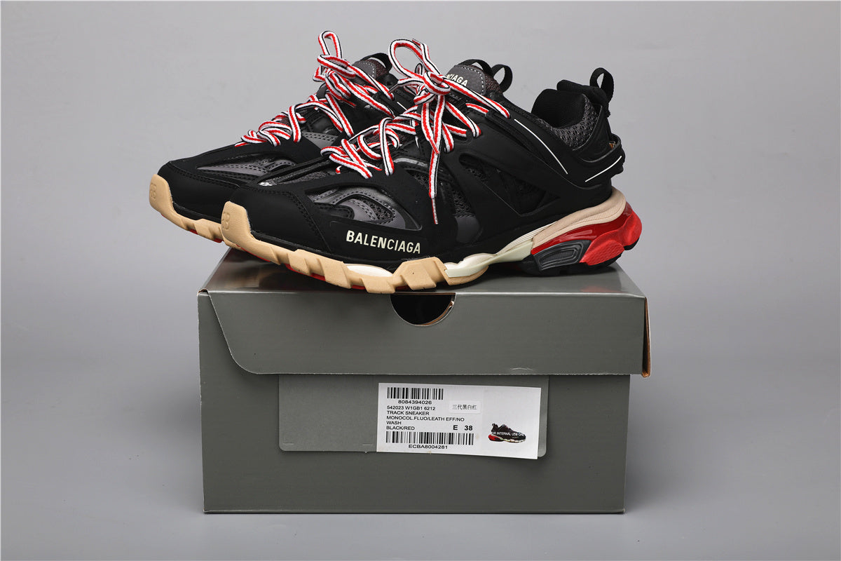 Balenciaga Track Sneakers Black Red – Uomo Donna | Taglie 35–45
