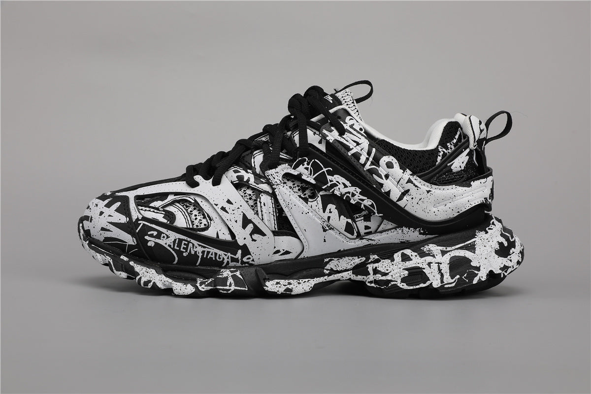 Balenciaga Track Sneakers Graffiti Black White – Uomo Donna | Taglie 35–45