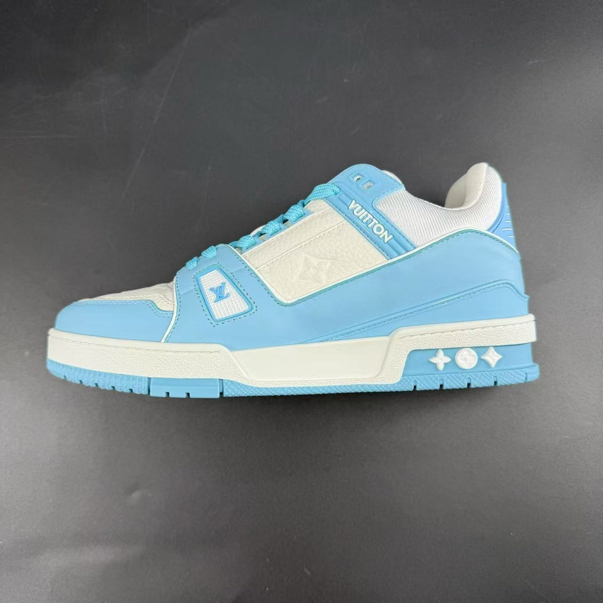Trainer Low White Sky Blue
