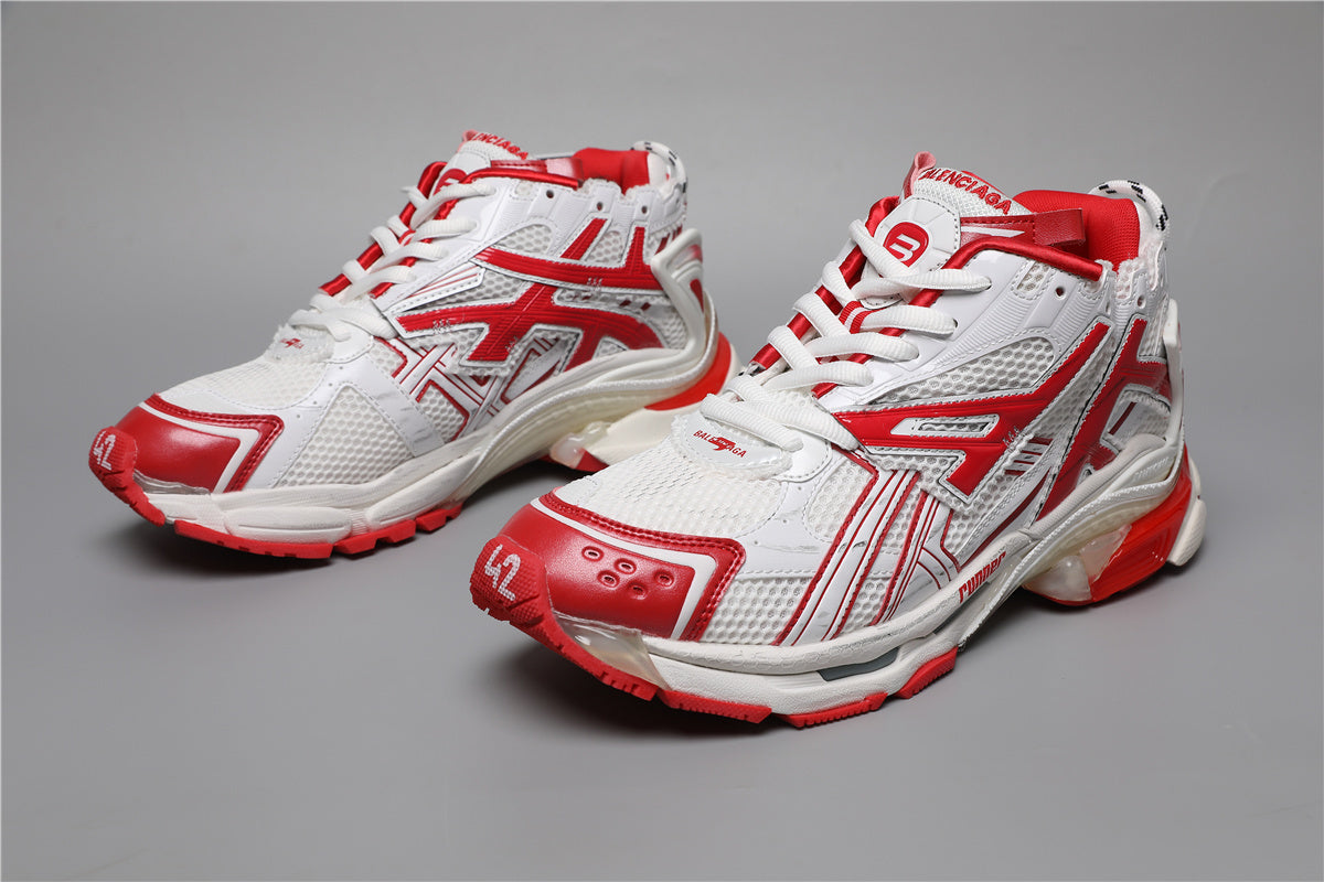 Balenciaga Runner Sneakers White Red – Uomo Donna | Taglie 35–46