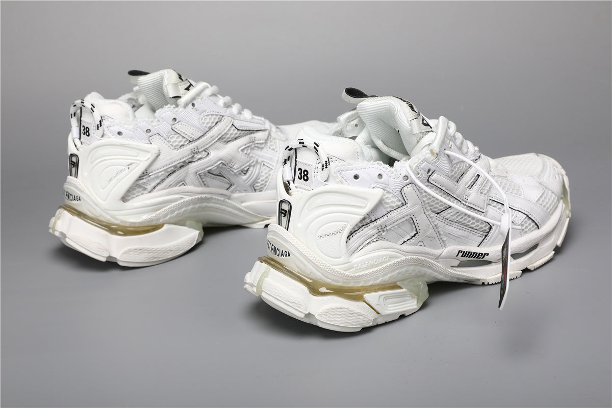 Balenciaga Runner Sneakers Total White – Uomo Donna | Taglie 35–45