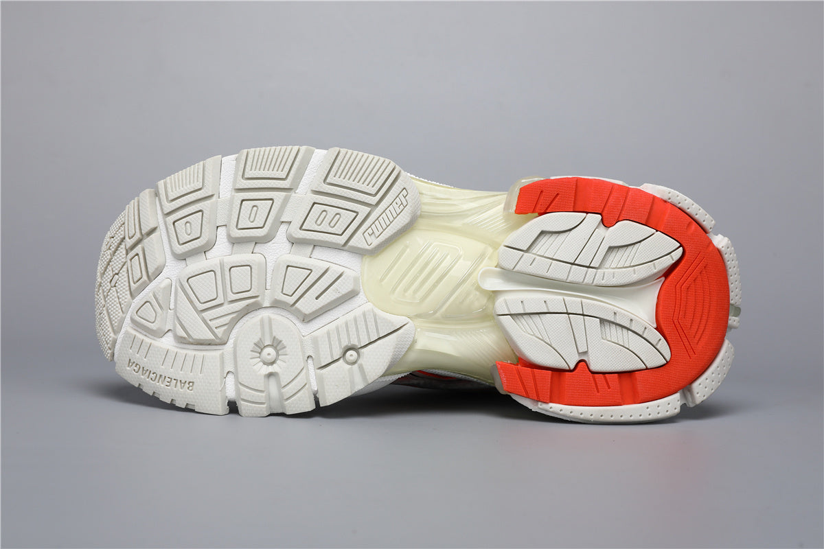 Balenciaga Runner Sneakers White Orange – Uomo Donna | Taglie 35–45