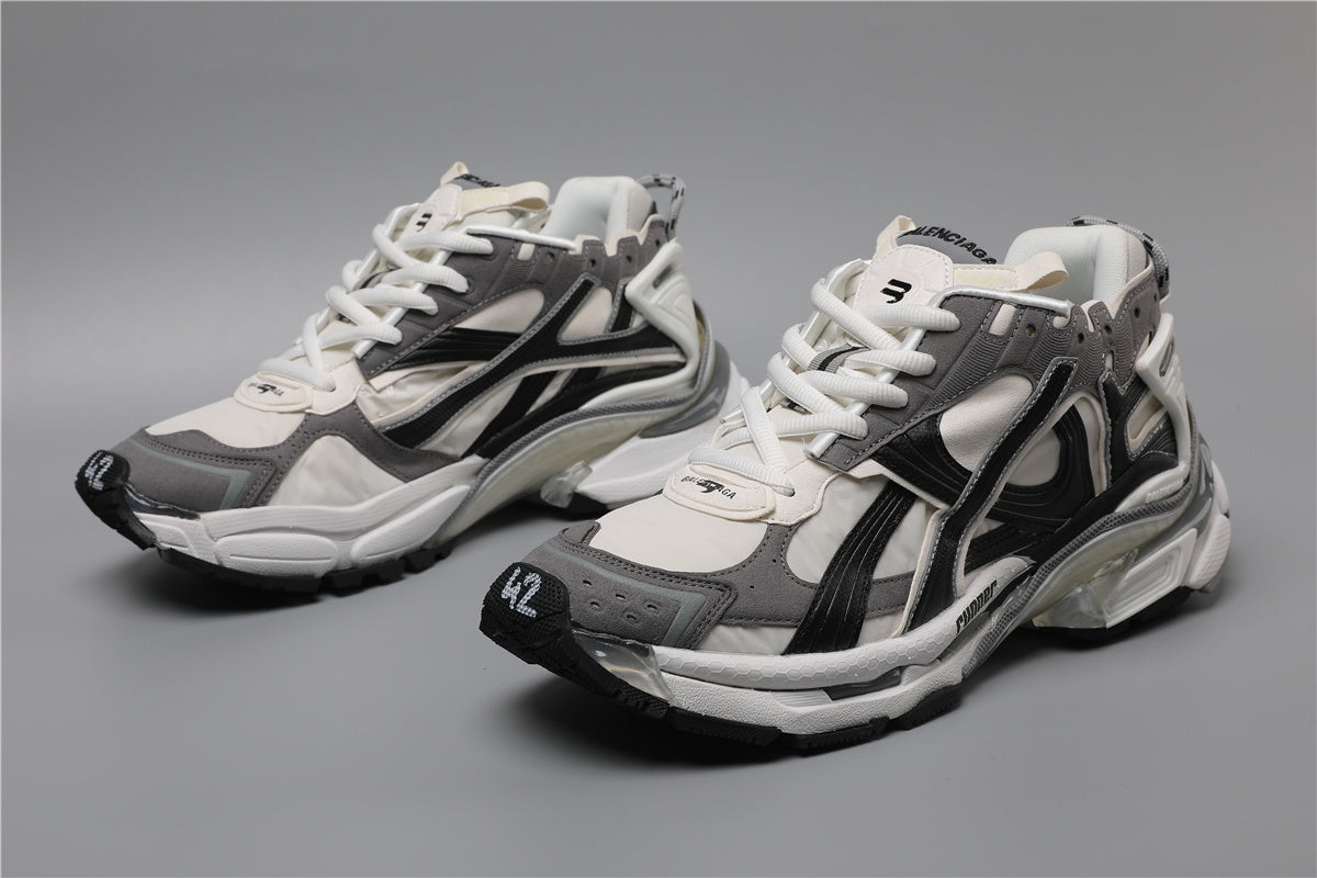 Balenciaga Runner Sneakers Grey White Black – Uomo Donna | Taglie 35–46