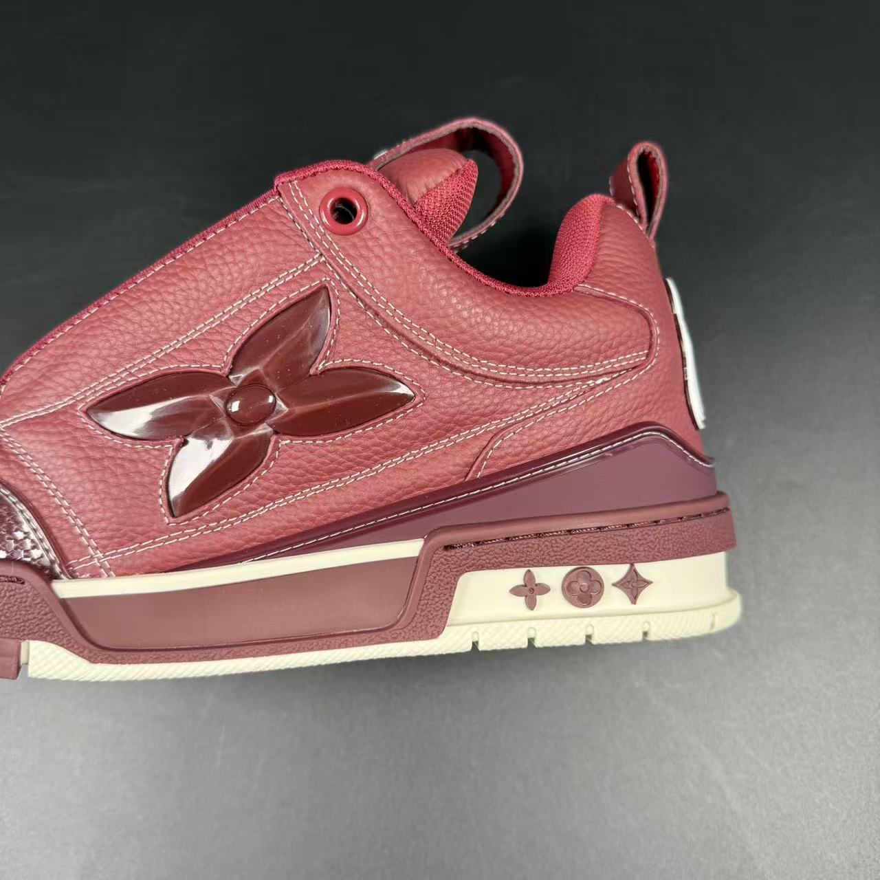 Skate Sneaker Bordeaux Red