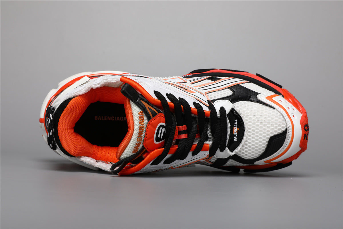 Balenciaga Runner Sneakers White Orange Black – Uomo Donna | Taglie 35–45