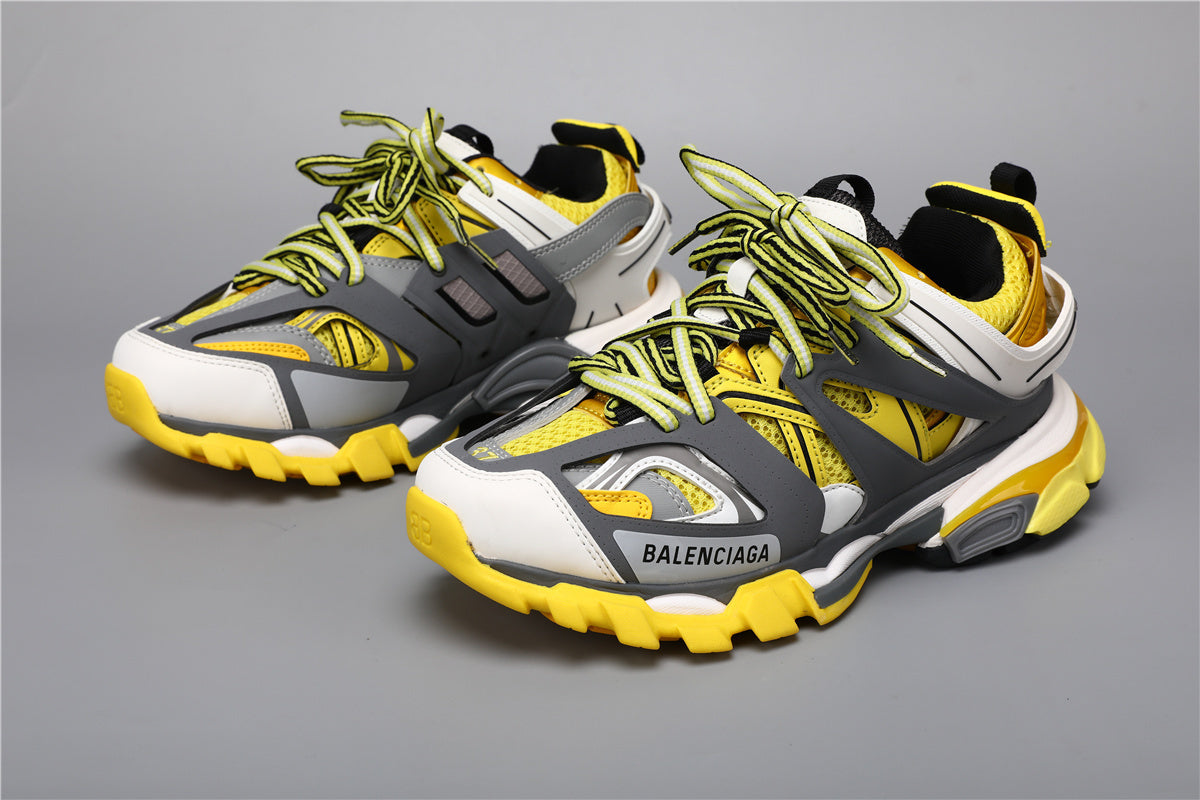 Balenciaga Track Sneakers White Grey Yellow – Uomo Donna | Taglie 35–45
