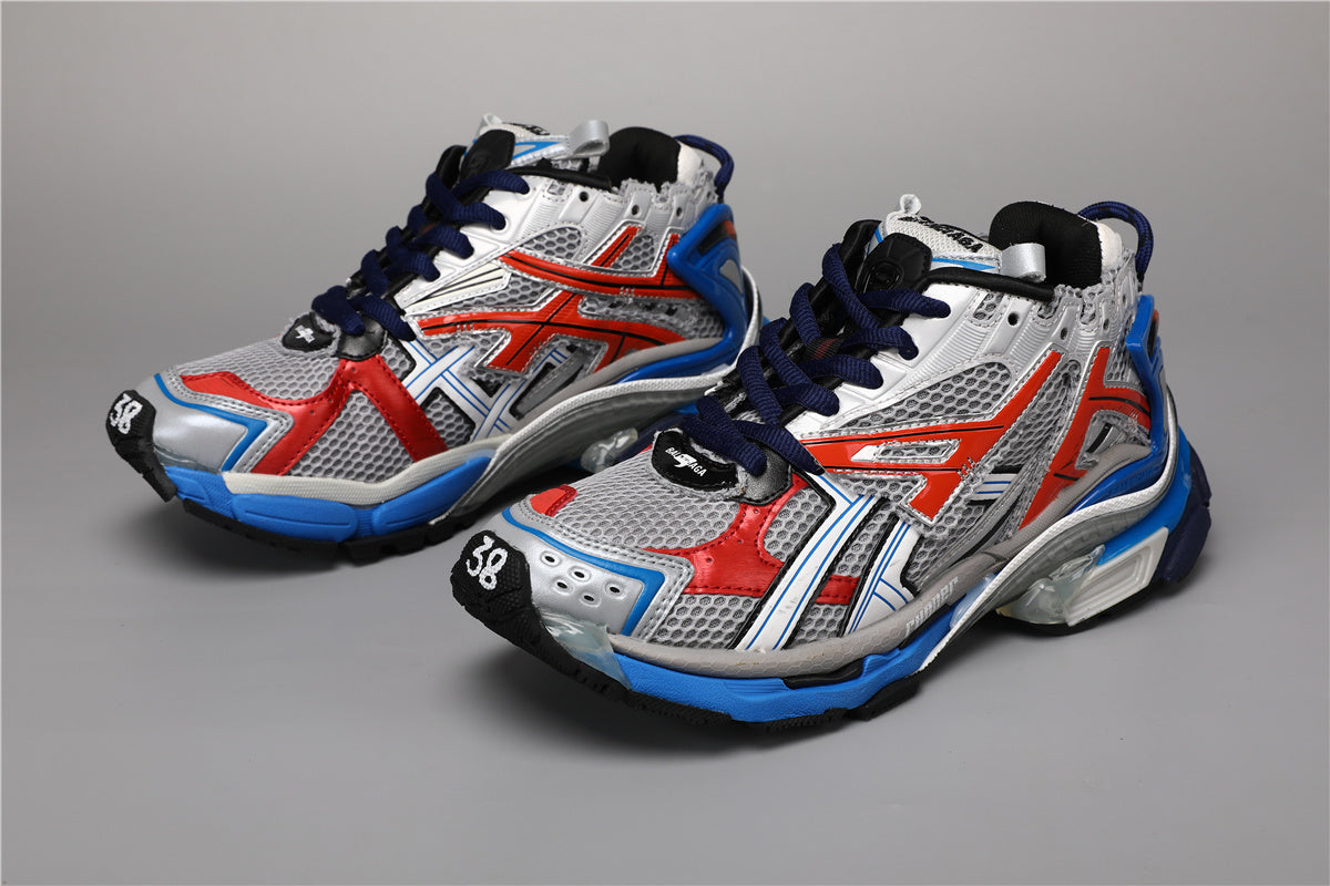 Balenciaga Runner Sneakers Blue Red Grey – Uomo Donna | Taglie 35–45