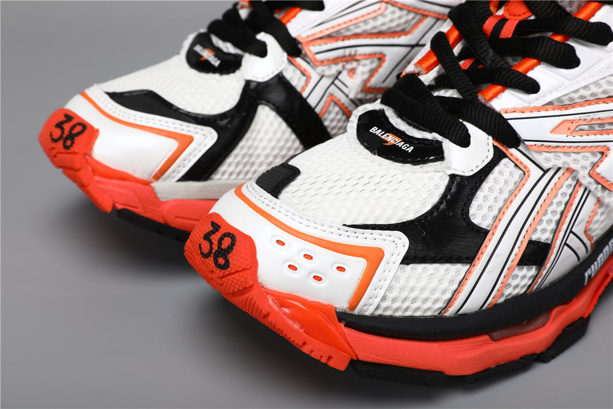 Balenciaga Runner Sneakers White Orange Black – Uomo Donna | Taglie 35–45