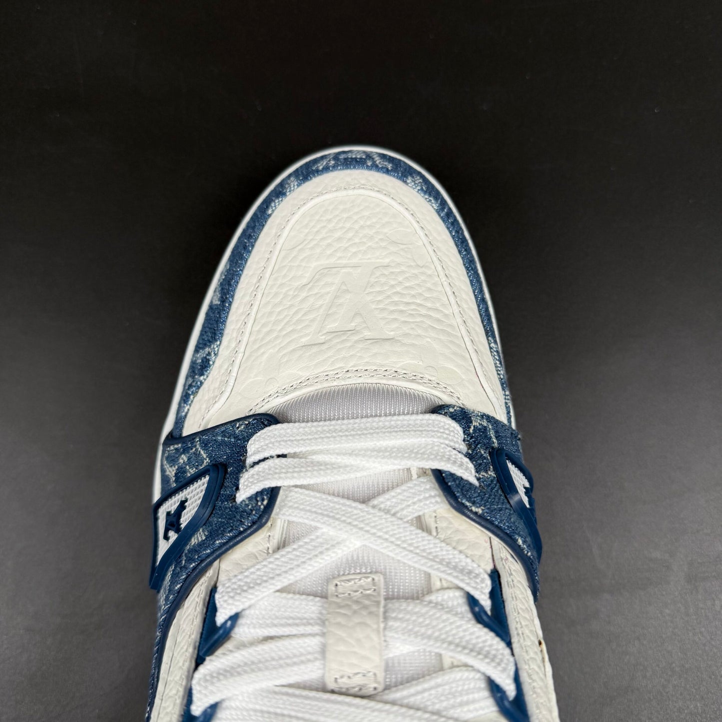 Trainer Monogram Denim White Blue