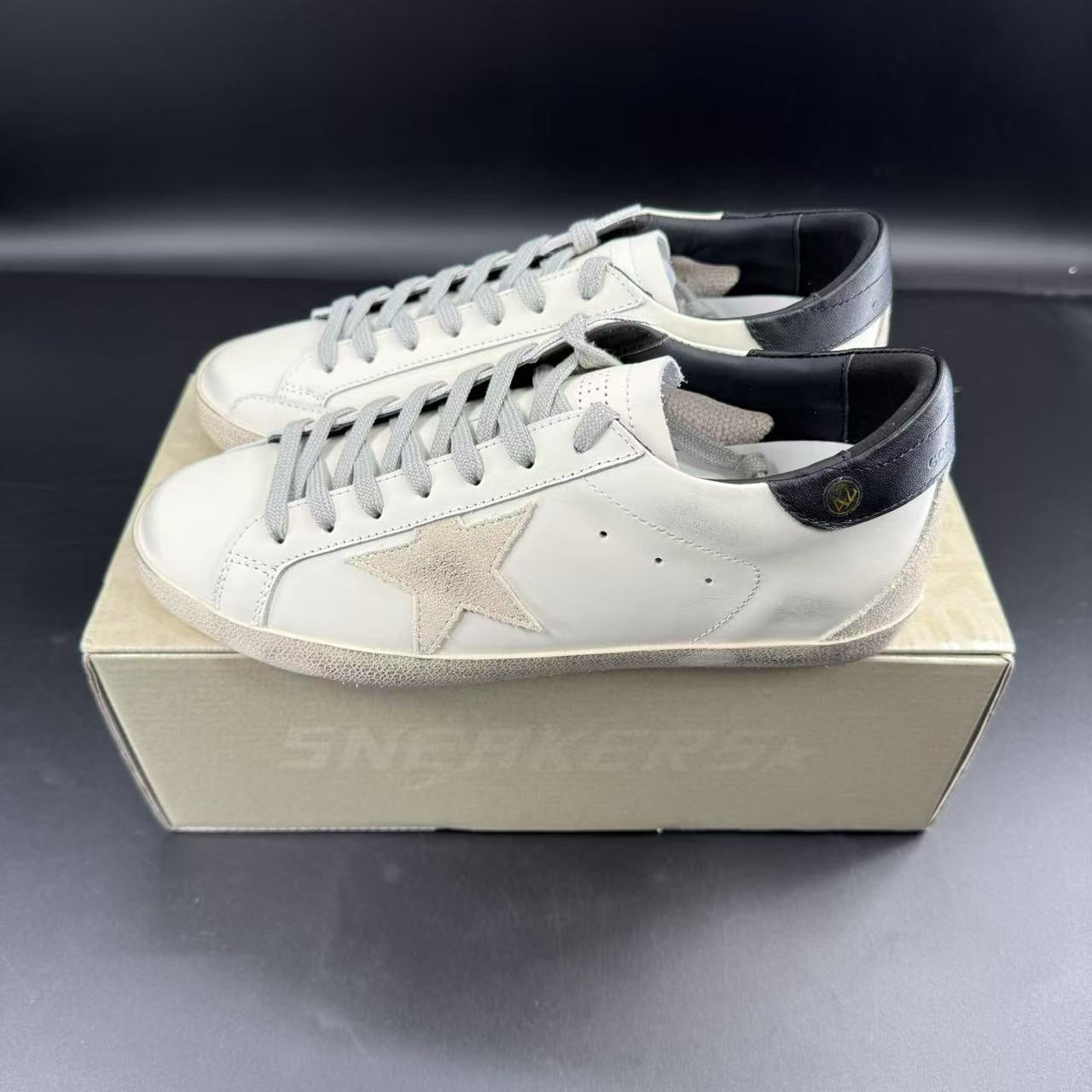 GOLDEN GOOSE TALLONCINO NERO