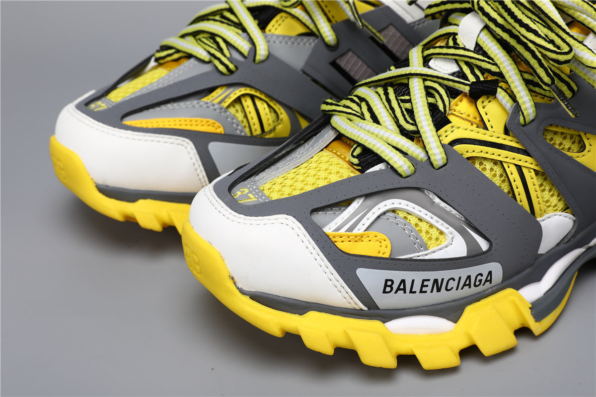 Balenciaga Track Sneakers White Grey Yellow – Uomo Donna | Taglie 35–45