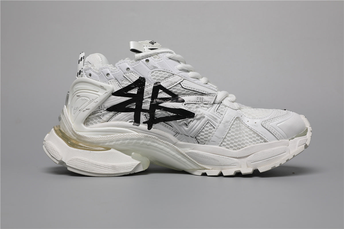 Balenciaga Runner Sneakers White Graffiti Black – Uomo Donna | Taglie 35–45