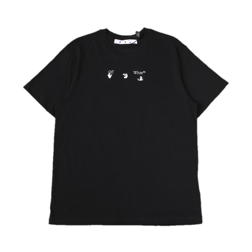 T-SHIRT OFF – NERO/BIANCO 1
