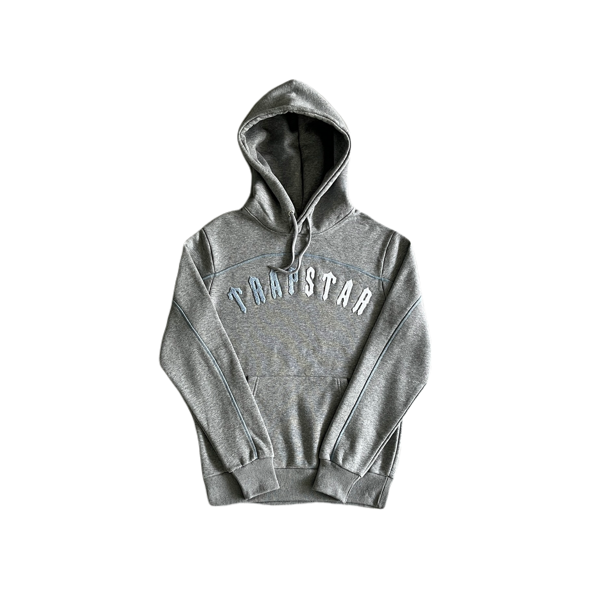 IRONGATE CHENILLE AECH HOODIE TRACKSUIT-GREY/BLUE/WHITE