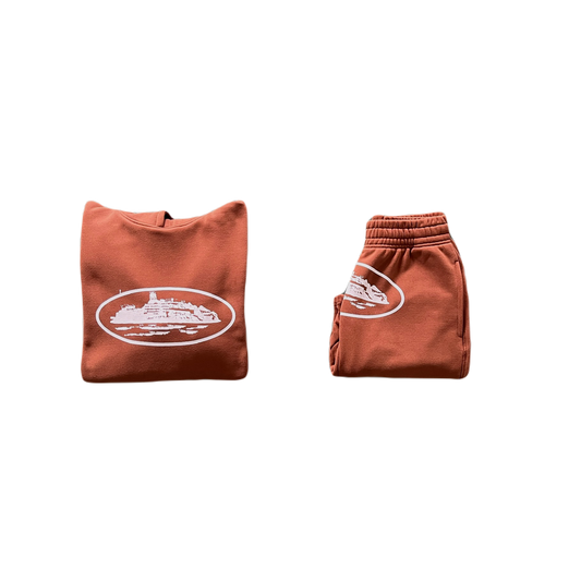 BROWN SWEATSHIRT SHORT