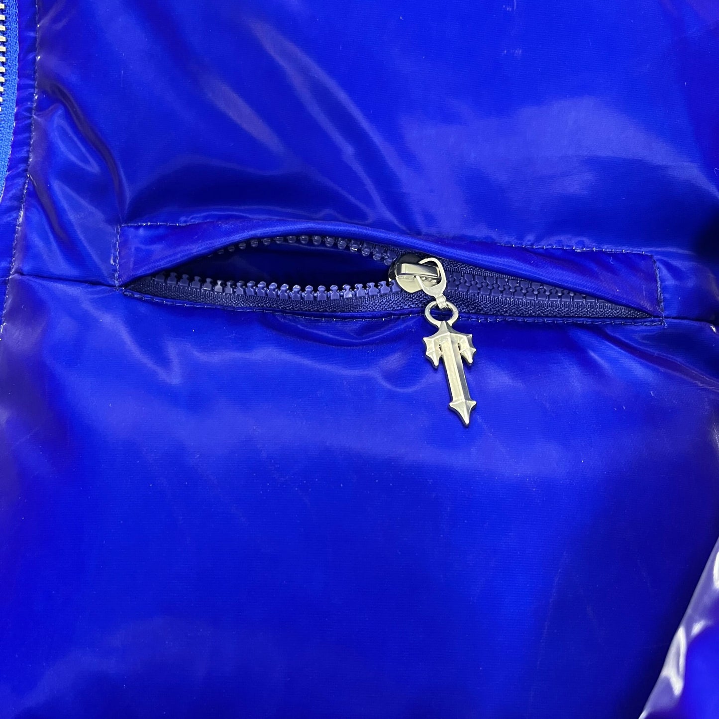 TS GLITTER JACKET – BLUE