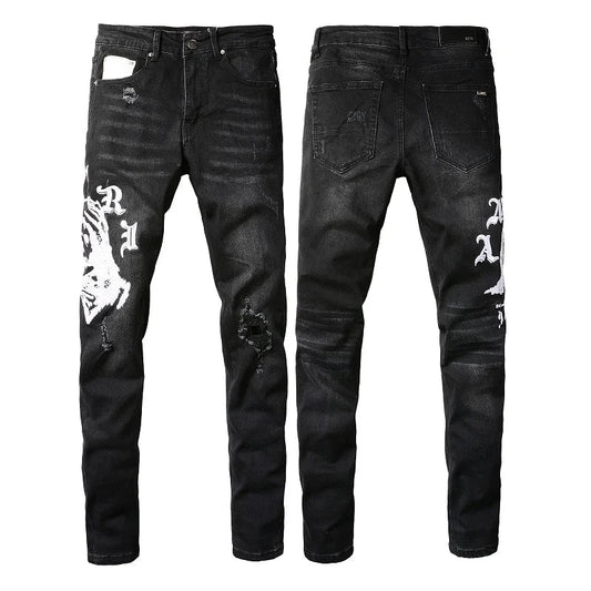 JEANS– WHITE LOGO